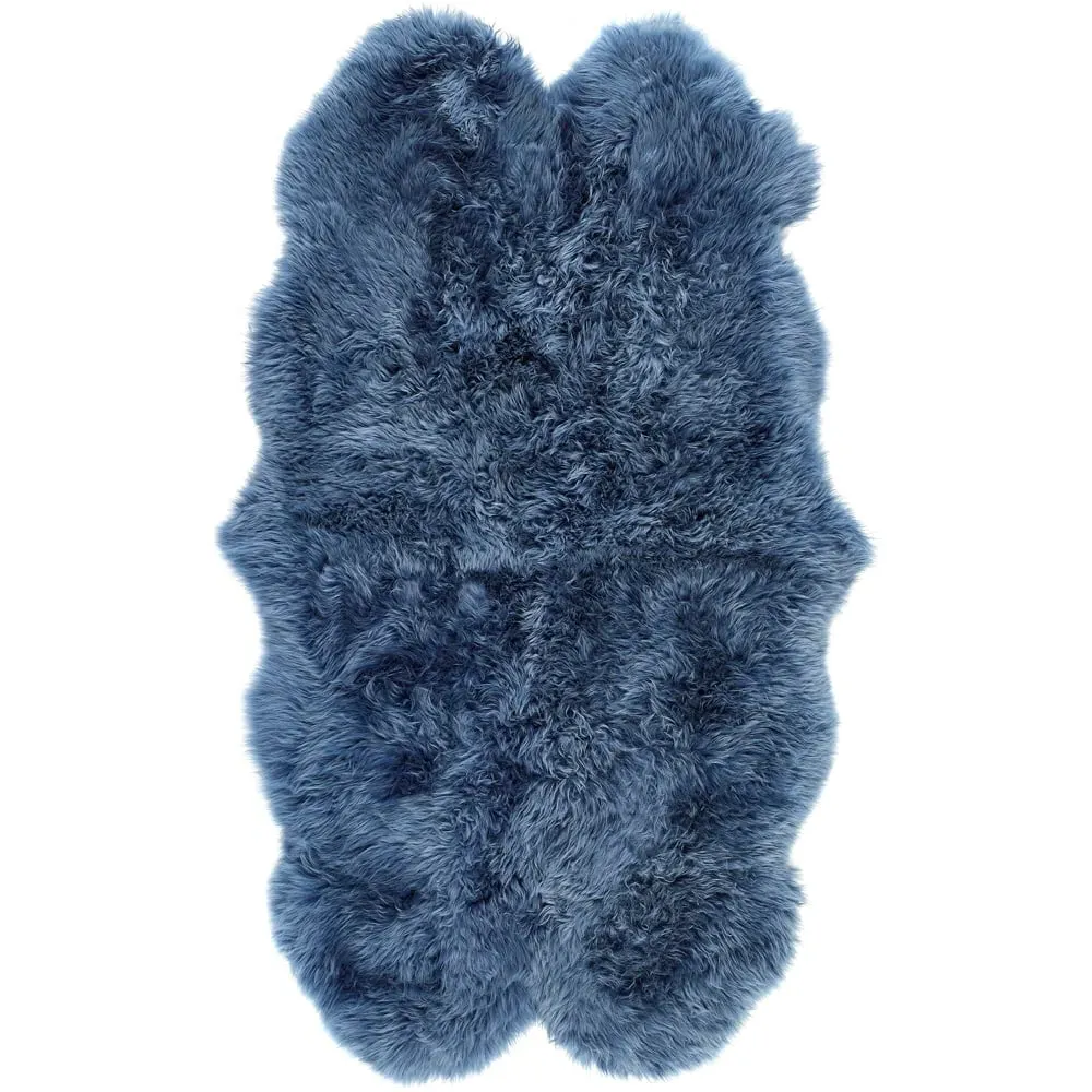 Genuine Sheepskin Quad Rug - Adobe Rose, New Zealand Wool