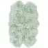 Genuine Sheepskin Quad Rug - Mint, New Zealand Wool