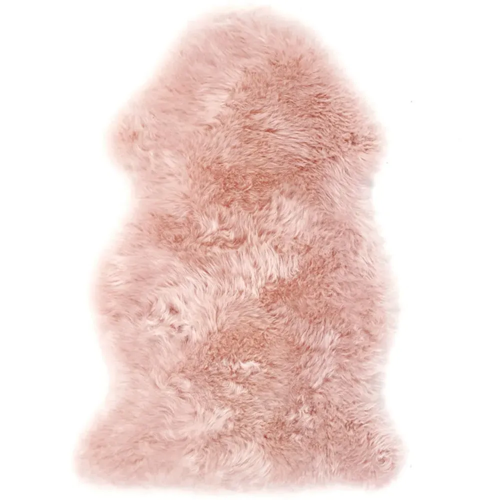 Genuine Sheepskin Rug - Adobe Rose, New Zealand Wool image