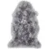 Genuine Sheepskin Rug - Grey, New Zealand Wool