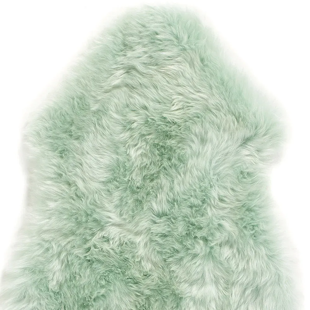 Genuine Sheepskin Rug - Mint, New Zealand Wool