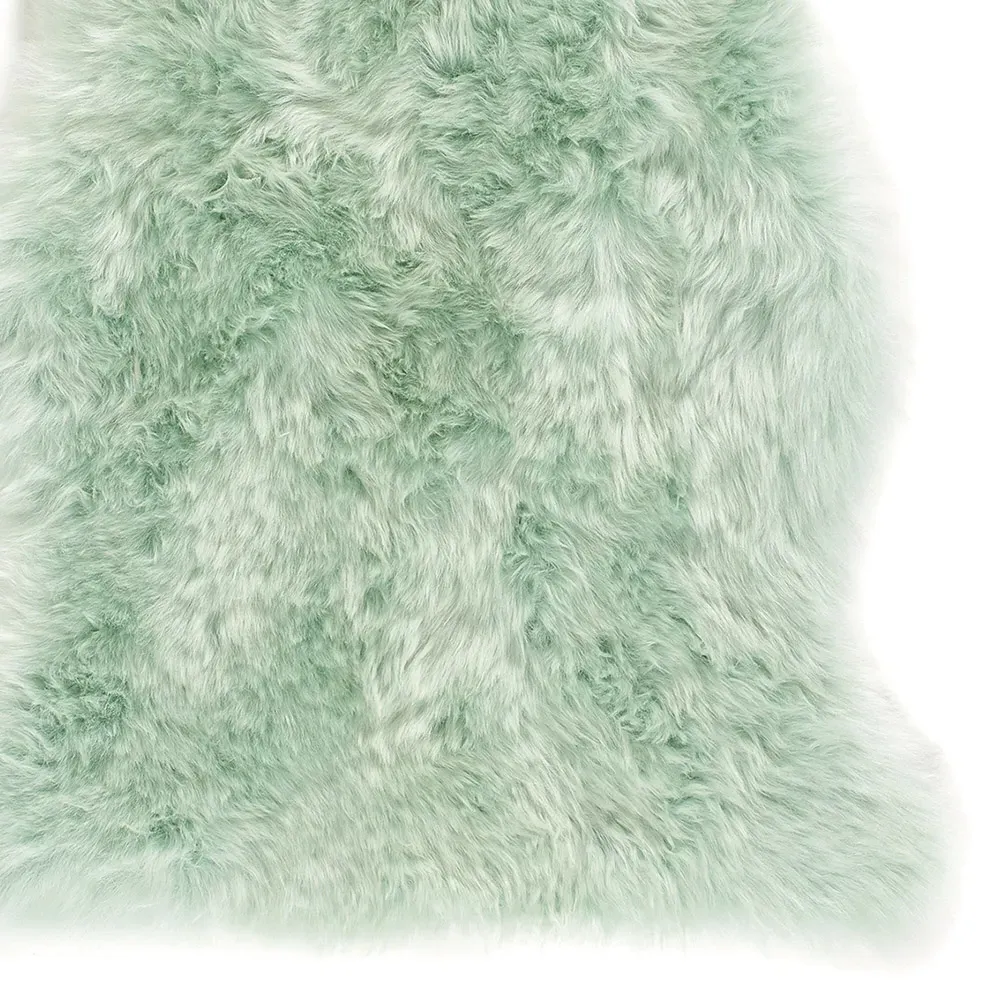 Genuine Sheepskin Rug - Mint, New Zealand Wool