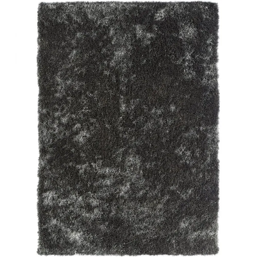 Glamour and Shimmer Rug - Black, Polyester