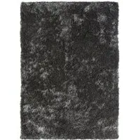 Glamour and Shimmer Rug - Charcoal, Polyester