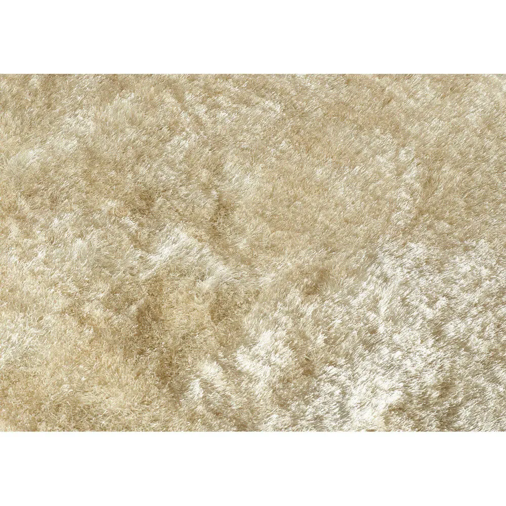 Glamour and Shimmer Rug - Cream, Polyester