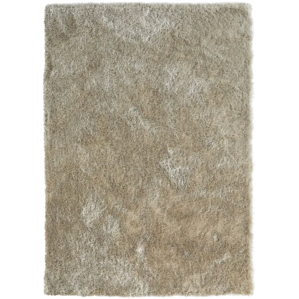 Glamour and Shimmer Rug - Cream, Polyester
