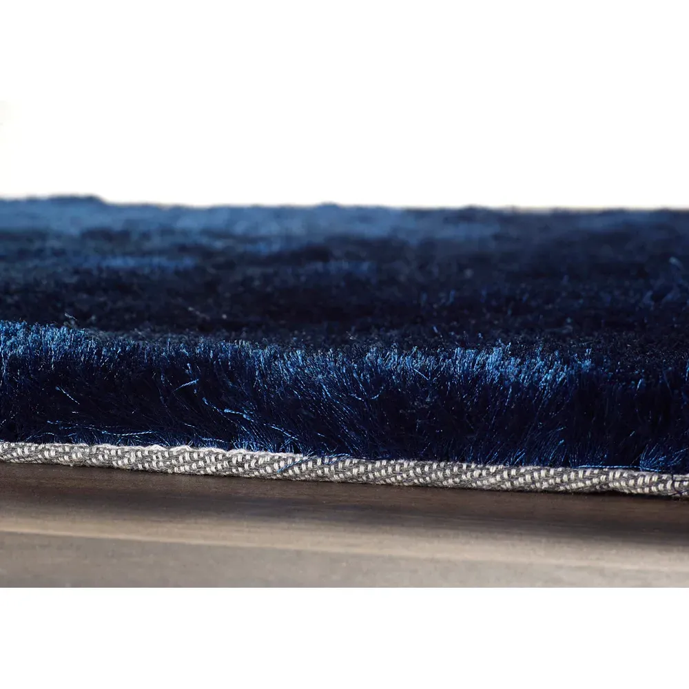 Glamour and Shimmer Rug - Indigo, Polyester