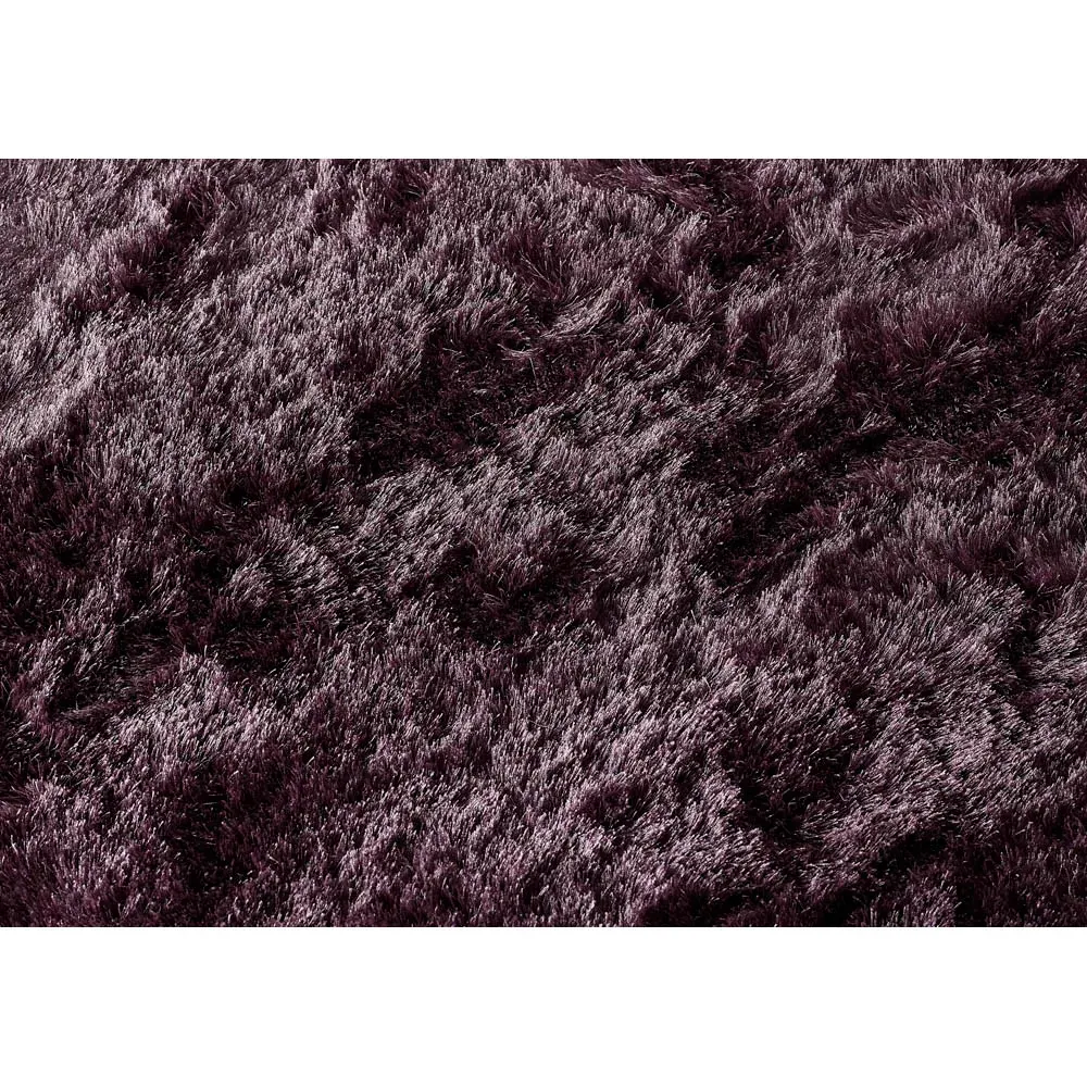 Glamour and Shimmer Rug - Mauve, Polyester
