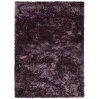 Glamour and Shimmer Rug - Mauve, Polyester