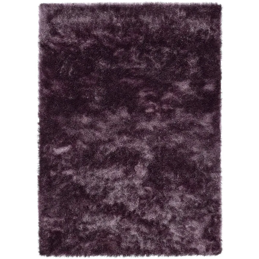 Glamour and Shimmer Rug - Mauve, Polyester
