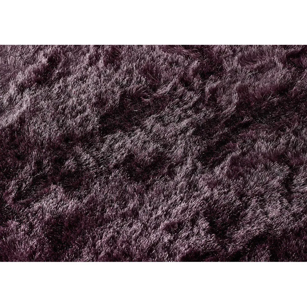 Glamour and Shimmer Rug - Mauve, Polyester