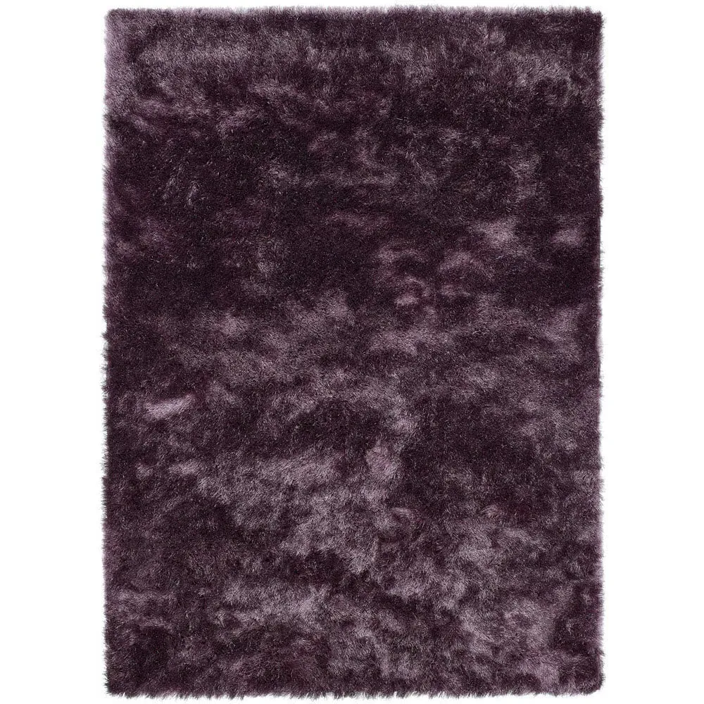 Glamour and Shimmer Rug - Mauve, Polyester