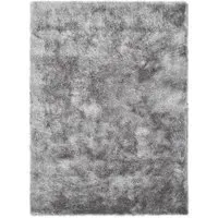 Glamour and Shimmer Rug - Silver, Polyester