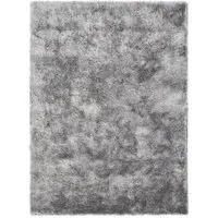 Glamour and Shimmer Rug - Silver, Polyester