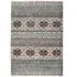 Mandala Stripe Rug - Grey