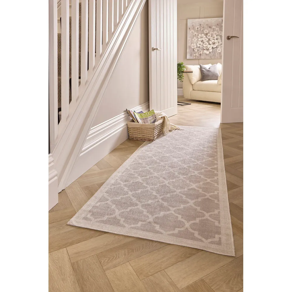 My Washable Chateau Runner Rug - Cream, Chenille