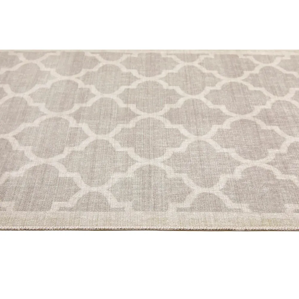 My Washable Chateau Runner Rug - Cream, Chenille