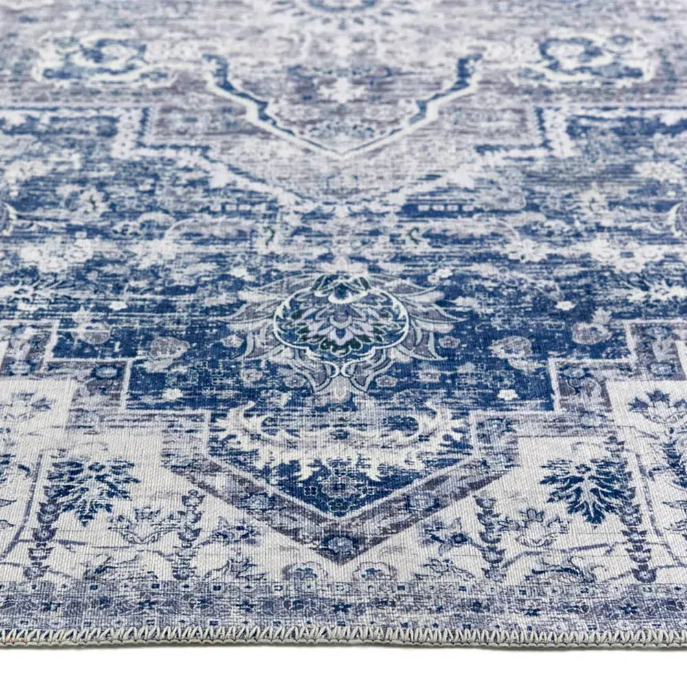 My Washable Garda Rug - Blue, Chenille