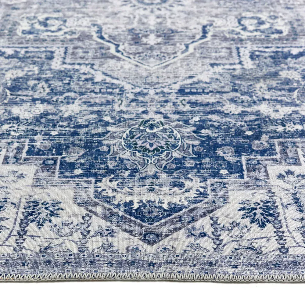 My Washable Garda Rug - Blue, Chenille