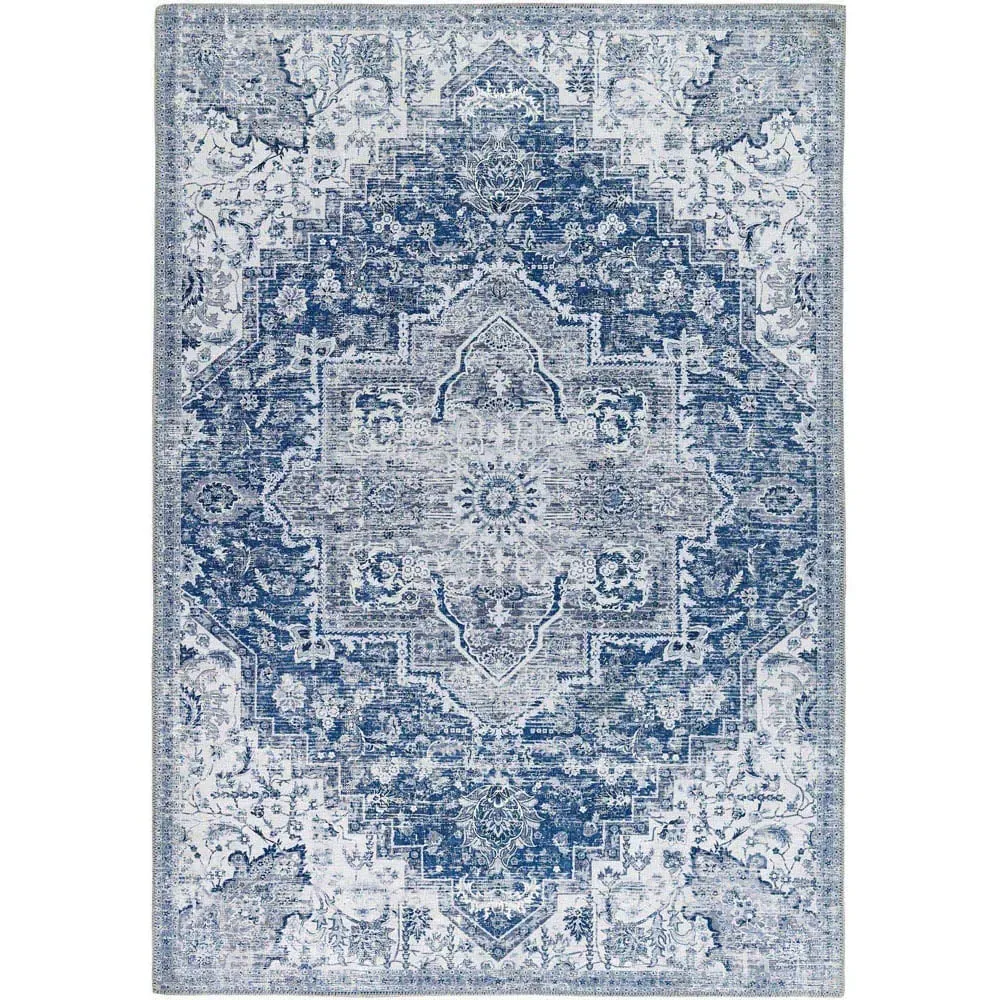 My Washable Garda Rug - Blue, Chenille