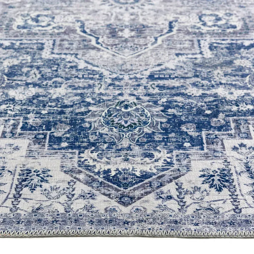 My Washable Garda Rug - Blue, Chenille