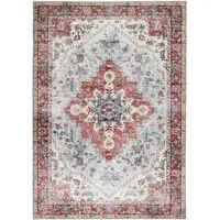 My Washable Marrakesh Rug - Red and Blue, Chenille