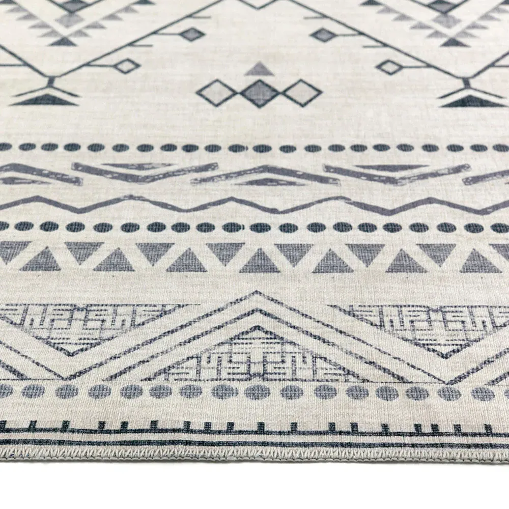 My Washable Nomad Rug 160 x 230cm - Grey, Chenille