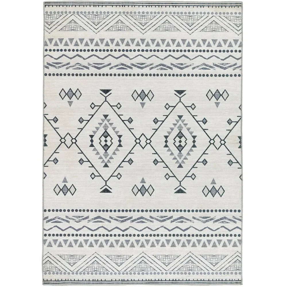 My Washable Nomad Rug 160 x 230cm - Grey, Chenille
