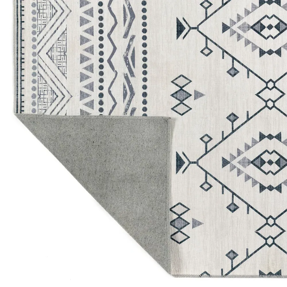 My Washable Nomad Rug 67 x 200cm - Grey, Chenille