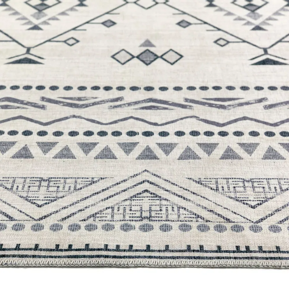 My Washable Nomad Rug 67 x 200cm - Grey, Chenille