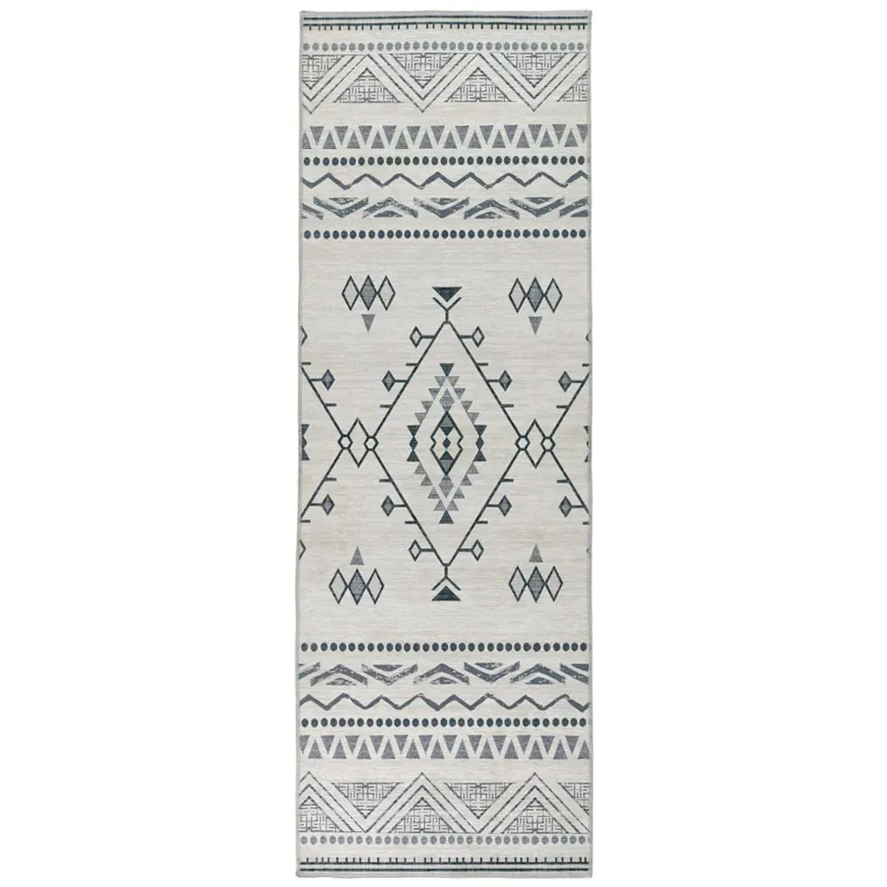 My Washable Nomad Rug 67 x 200cm - Grey, Chenille