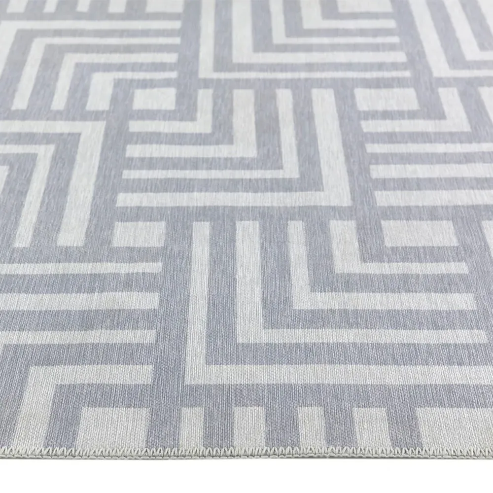 My Washable Soho Rug 120x170cm - Grey, Chenille
