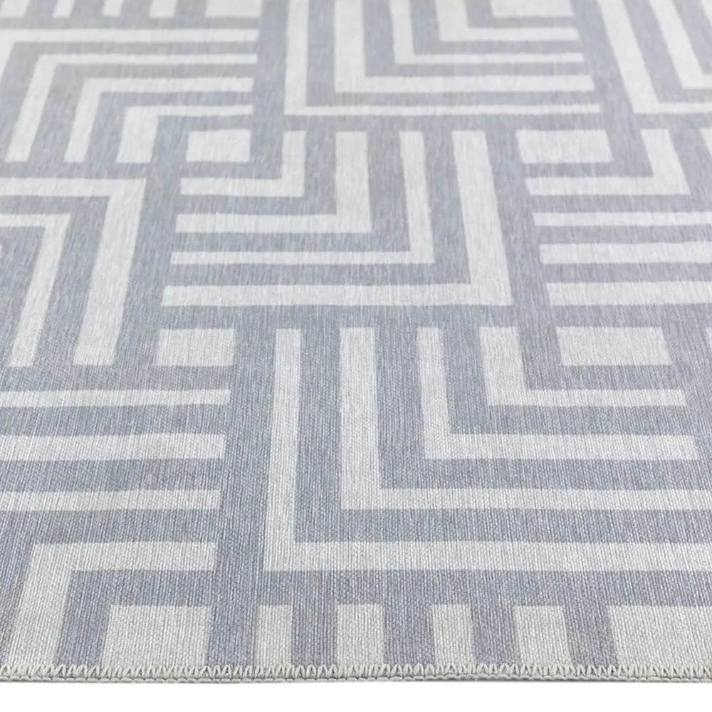 My Washable Soho Rug 160x230cm - Grey, Chenille