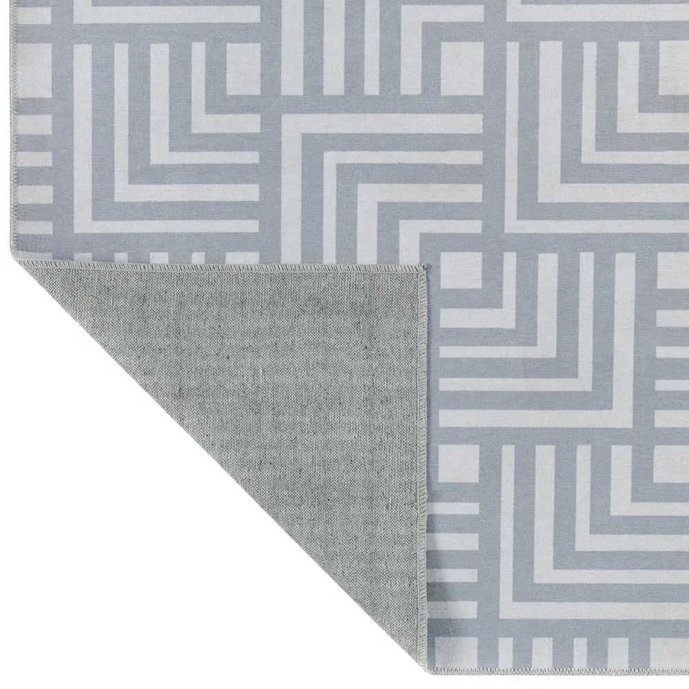 My Washable Soho Rug 160x230cm - Grey, Chenille