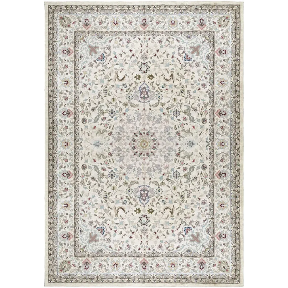 My Washable Windsor Rug 120 x 170cm - Cream, Chenille
