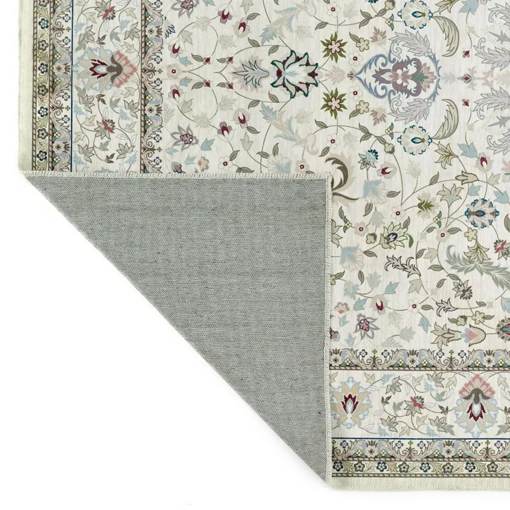 My Washable Windsor Rug 67 x 200cm - Cream, Chenille