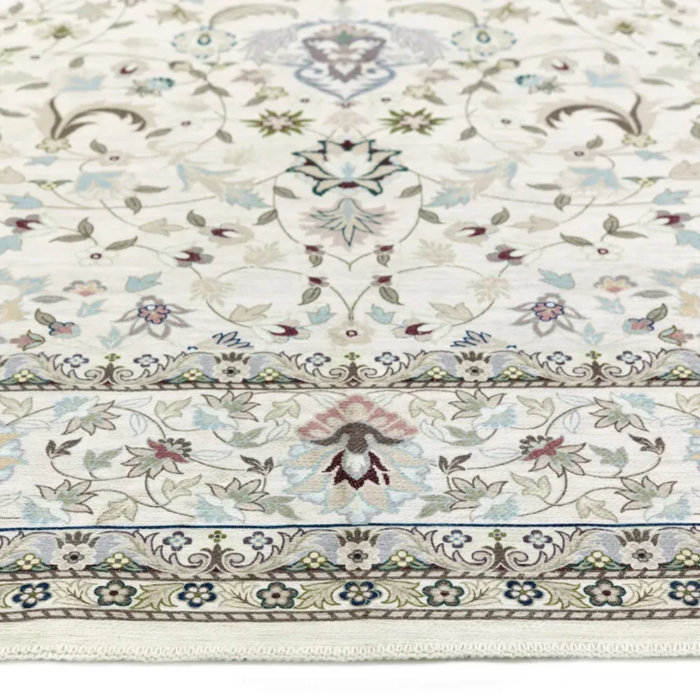 My Washable Windsor Rug 80 x 150cm - Cream, Chenille