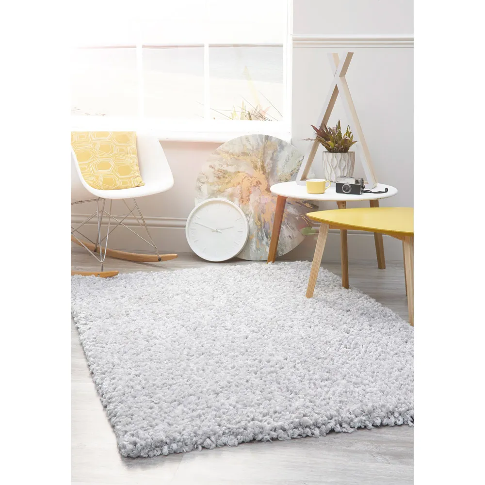 Portland Grey Rug 110 x 160cm - Grey