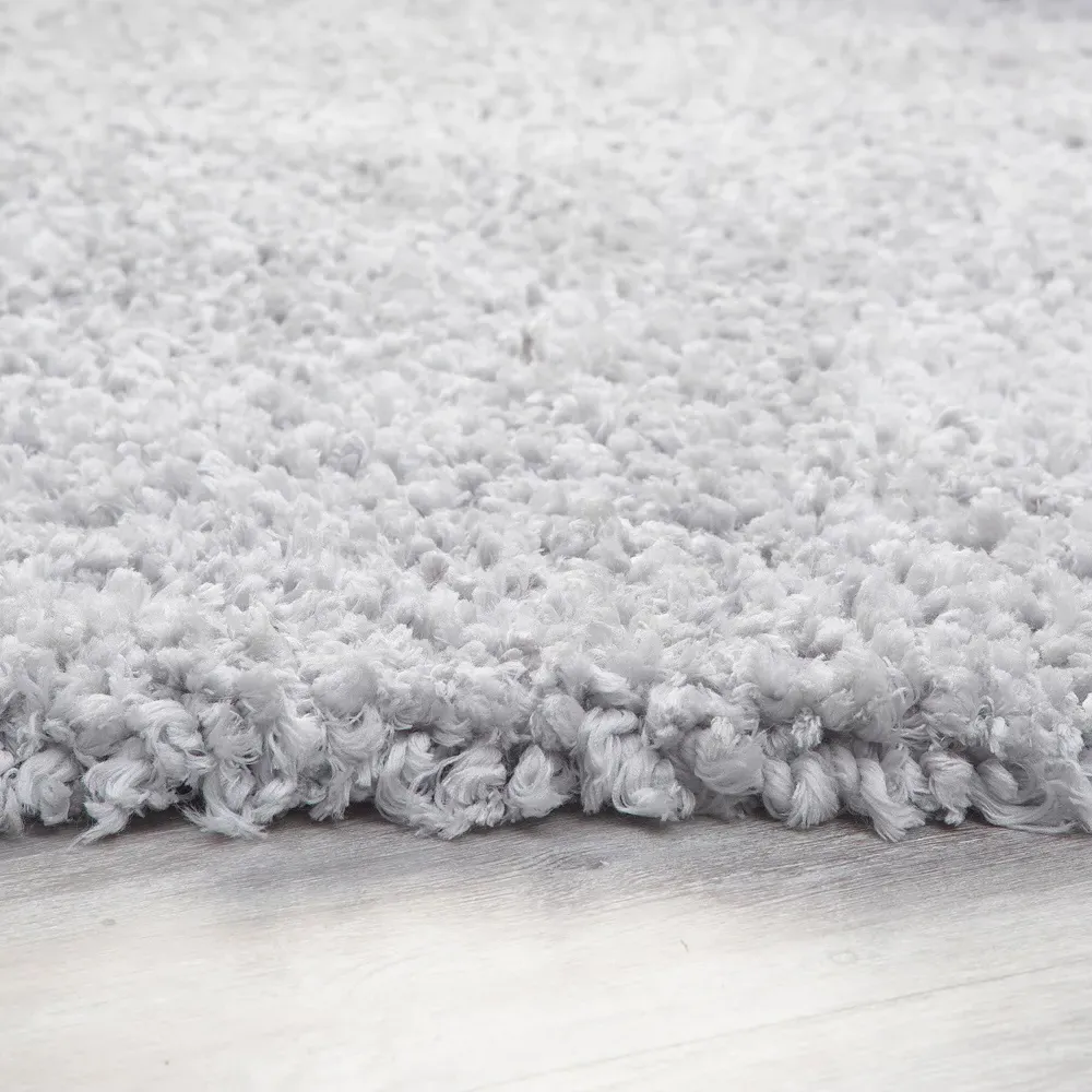 Portland Grey Rug 140 x 200cm - Grey, Polyester