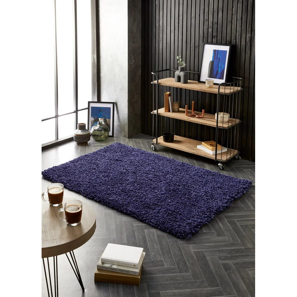 Portland Navy Rug - Blue