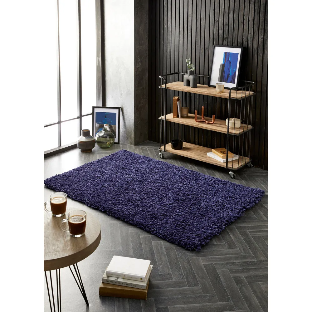 Portland Navy Rug - Blue