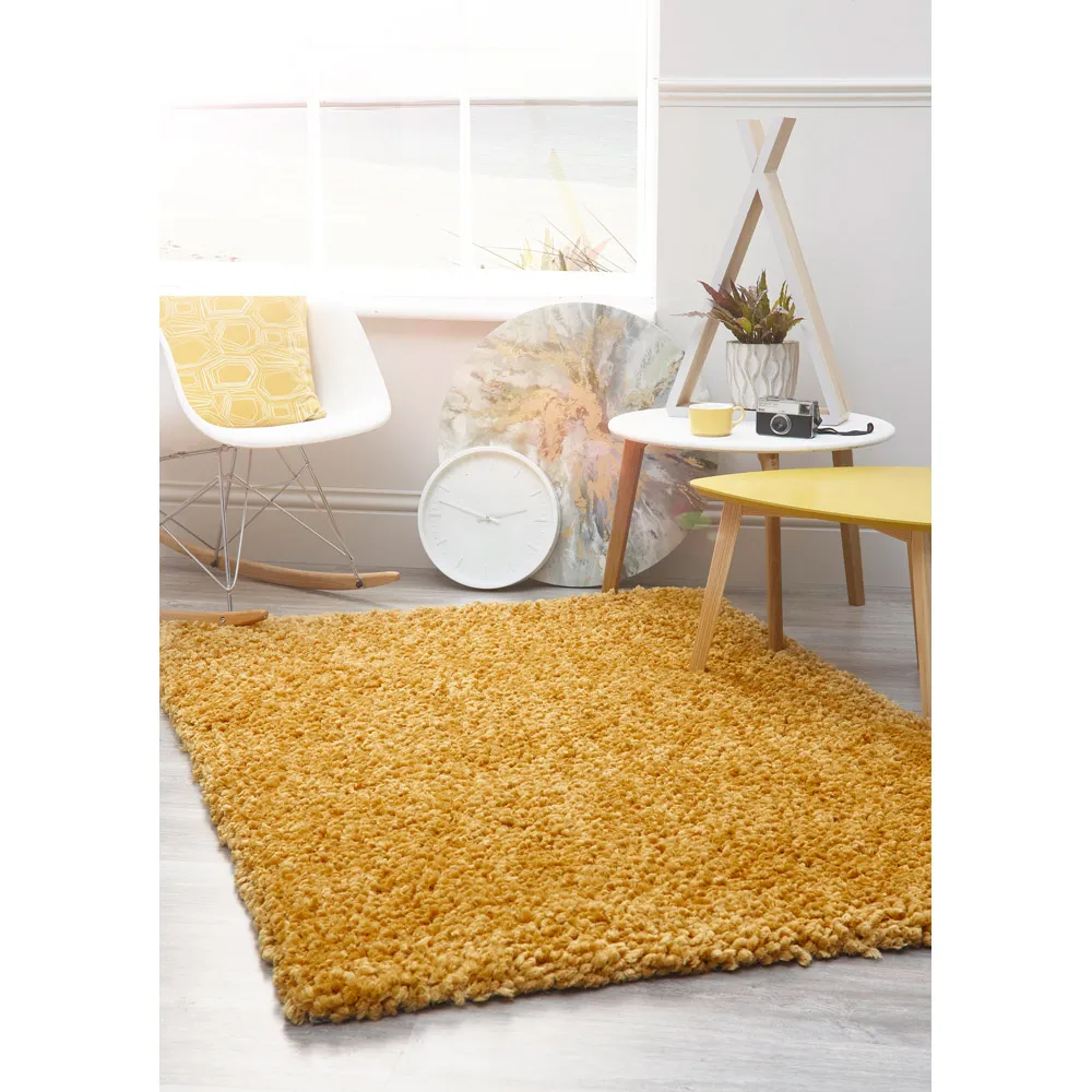 Portland Ochre Rug - Yellow