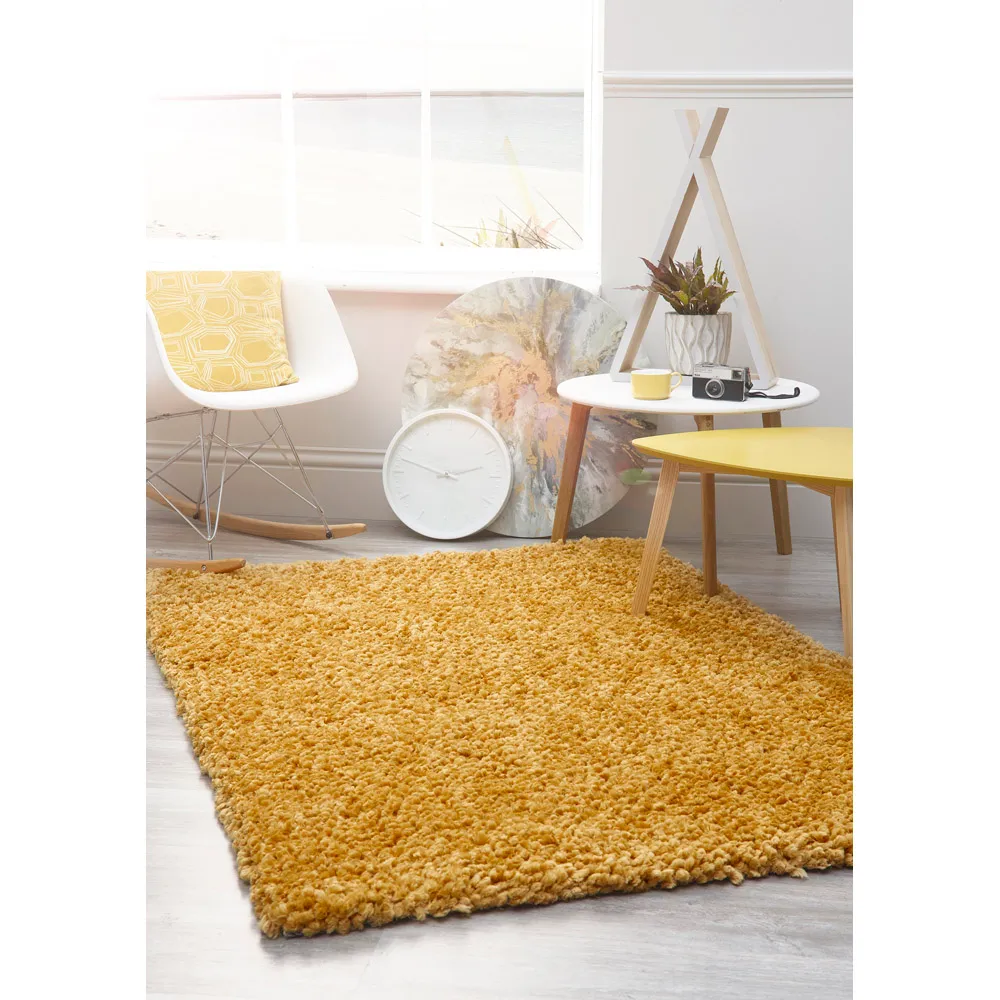 Portland Ochre Rug - Yellow