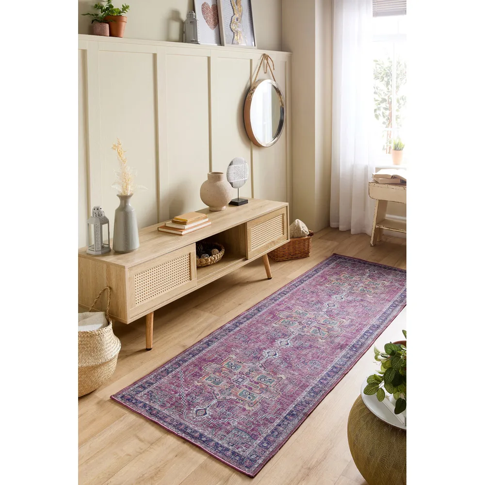 Ruby Granada Rug - Red, Polypropylene