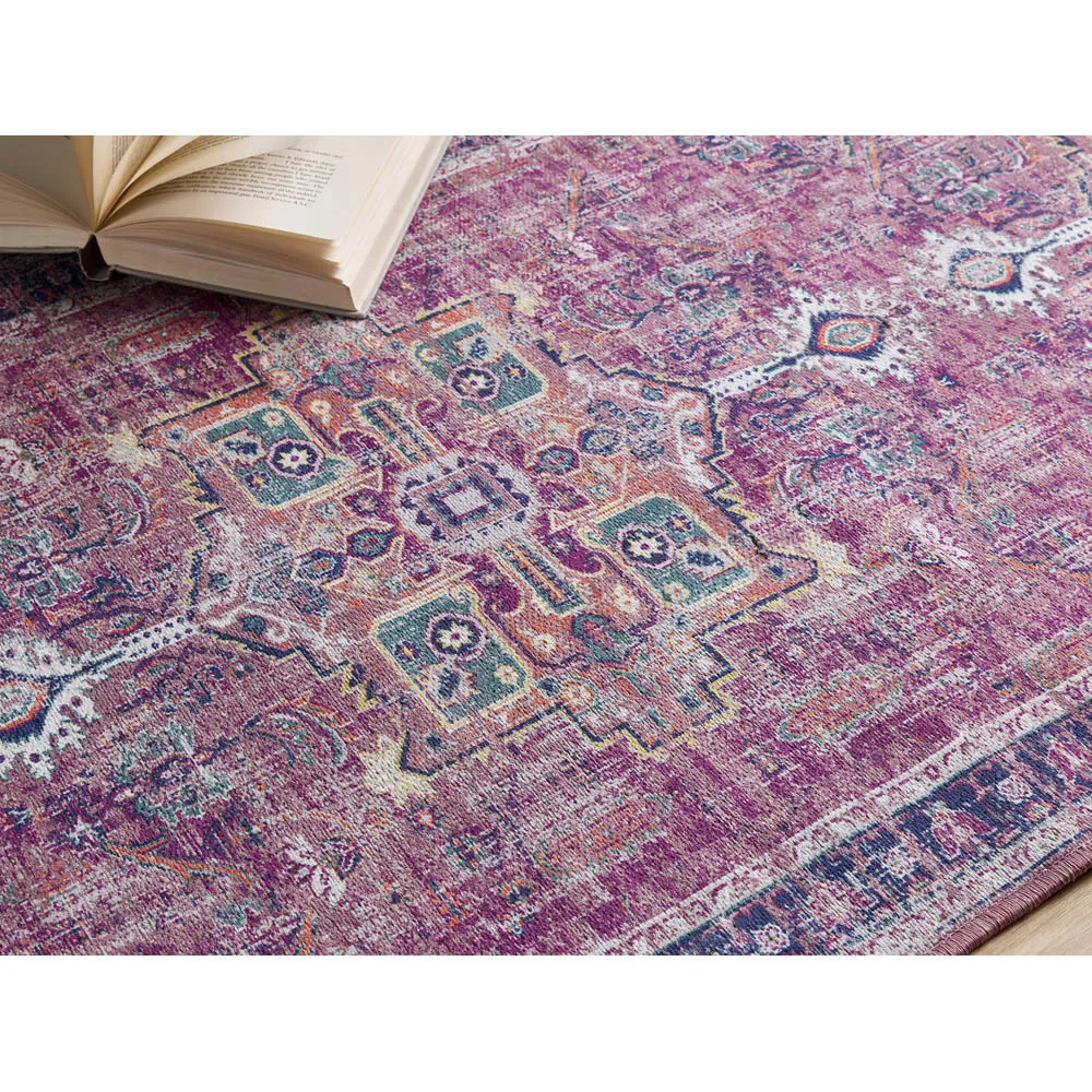 Ruby Granada Rug - Red, Polypropylene