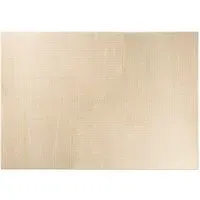Sand Pyramid Rug - Cream, Polypropylene