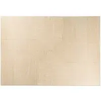 Sand Pyramid Rug - Cream, Polypropylene
