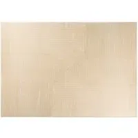Sand Pyramid Rug - Cream, Polypropylene