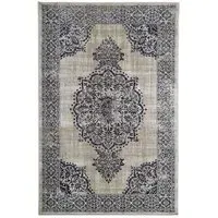 Saville Oriental Rug 80x150cm - Grey, Blue