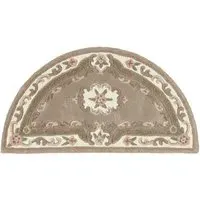 Shensi Half Moon Rug - Beige, Wool